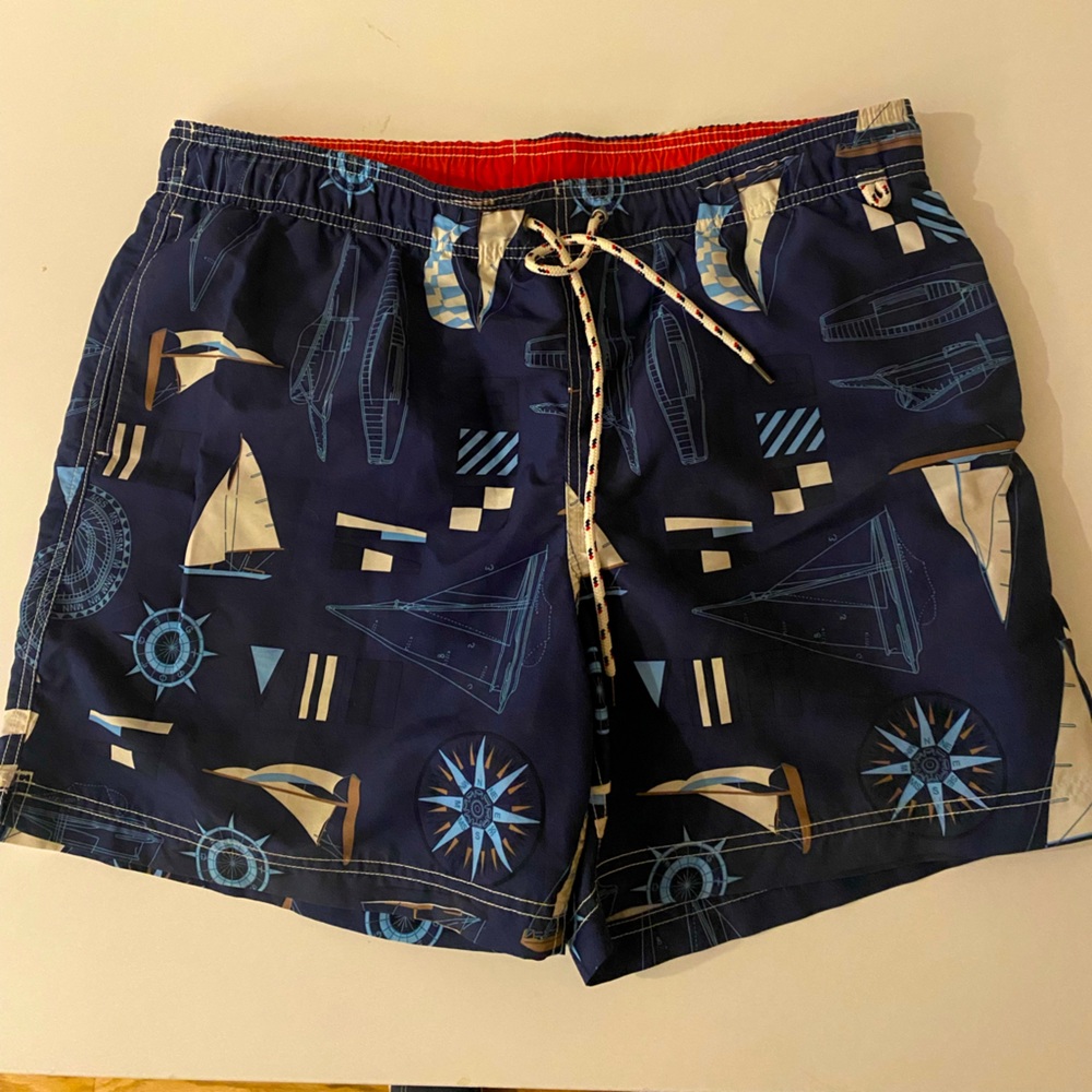 Land’s End sailor swimming trunks size large